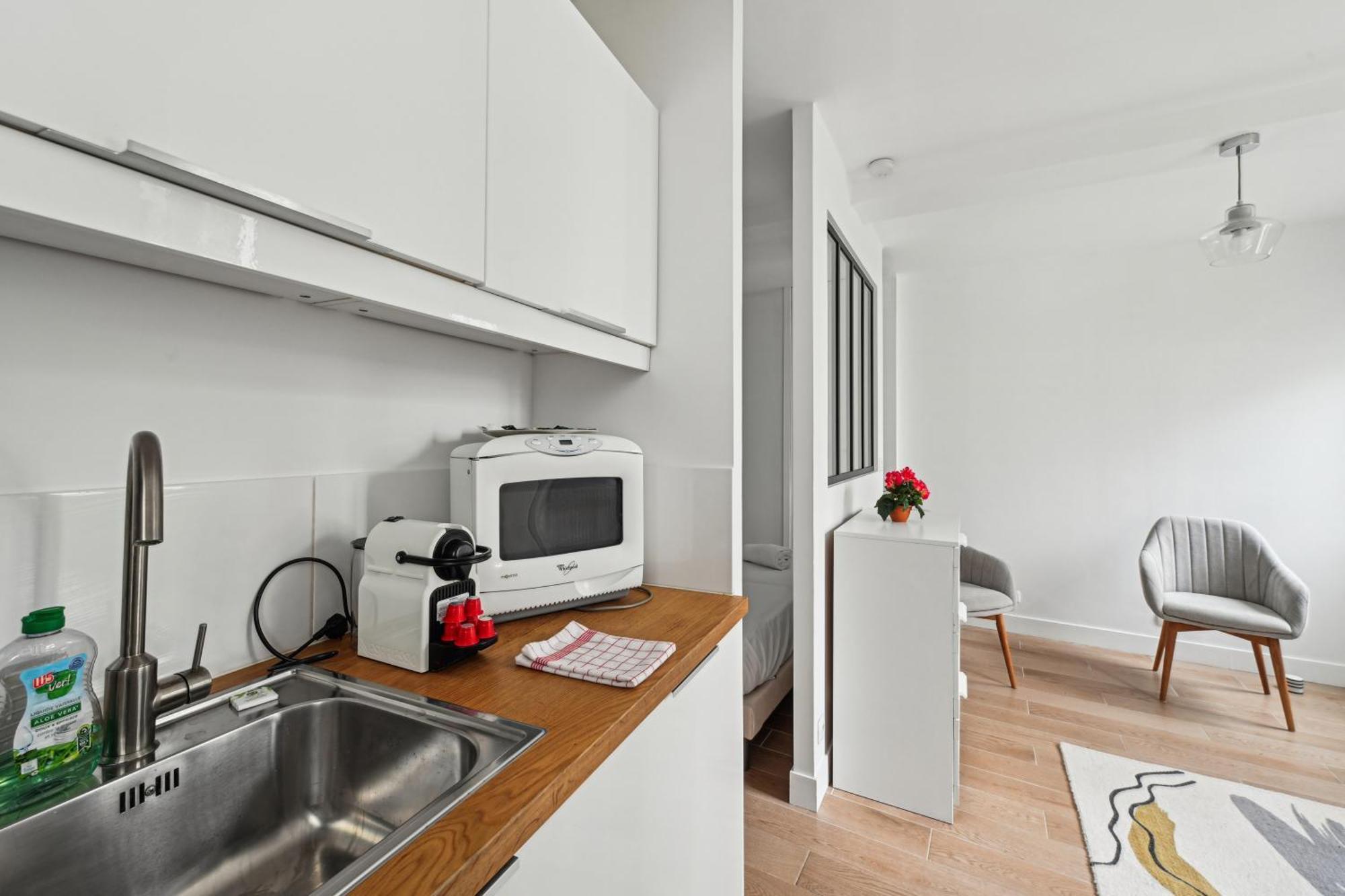 Residence Aurmat - Appart - Hotel - Boulogne - Paris Pokój zdjęcie