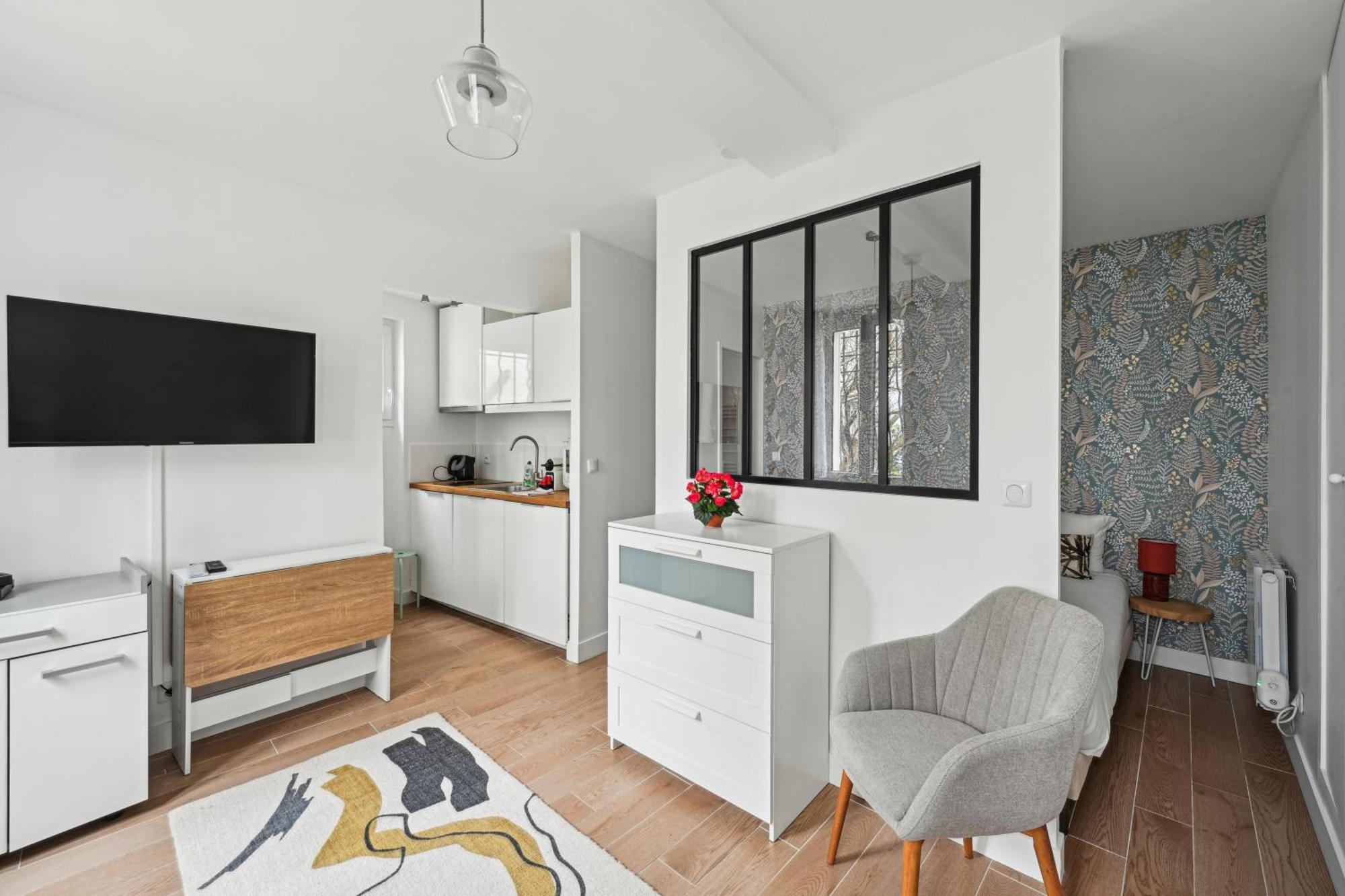 Residence Aurmat - Appart - Hotel - Boulogne - Paris Pokój zdjęcie